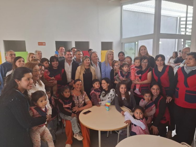 En Calingasta: Orrego inauguró un CDI y recorrió el operativo San Juan Cerca