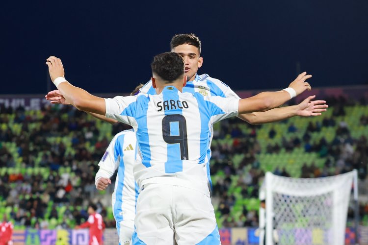 La Selección argentina debutó en el Mundial Sub 20 con un trabajado triunfo 3-1 ante Cuba