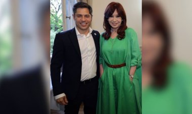 Axel Kicillof y Cristina Kirchner se reunieron en San José 1111