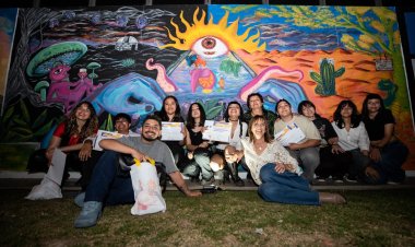 Los murales ganadores del concurso “Pinta mi ciudad” se presentaron en el Museo de la Historia Urbana