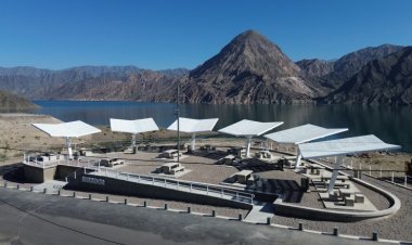 Ya construyeron los 5 miradores del Dique Punta Negra