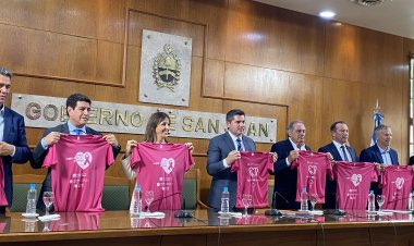 Presentaron la XIII Caminata de Concientización sobre el Cáncer de Mama en San Juan