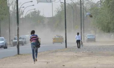Viernes con fuerte viento sur durante toda la jornada