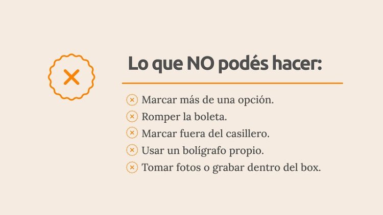 Las claves para votar el domingo 26 de octubre