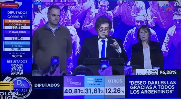 La Libertad Avanza será primera minoría junto al PRO con casi 110 diputados