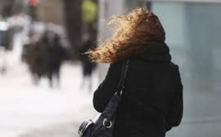 Alerta amarilla por fuerte viento Sur durante toda la jornada
