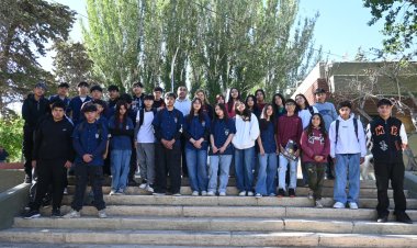 La Escuela Agrotécnica Cornelio Saavedra visitó al Municipio de Iglesia