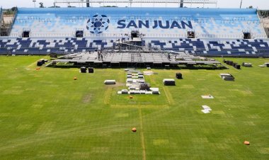 Así quedó la cancha del Bicentenario luego de la FNS