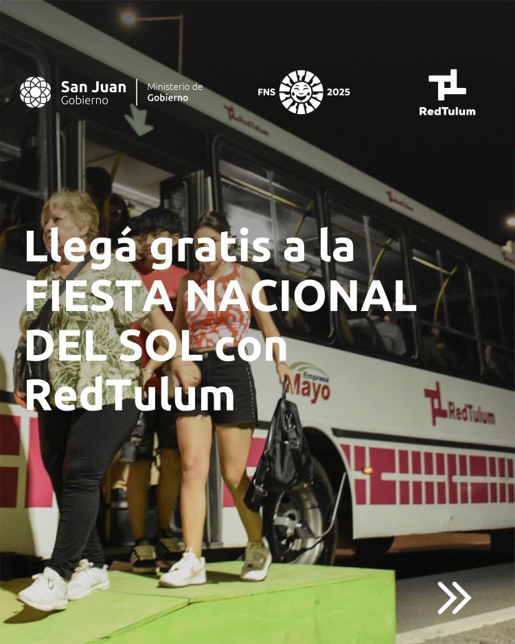 FNS 2025: habrá colectivos gratis y 23 puntos de partida