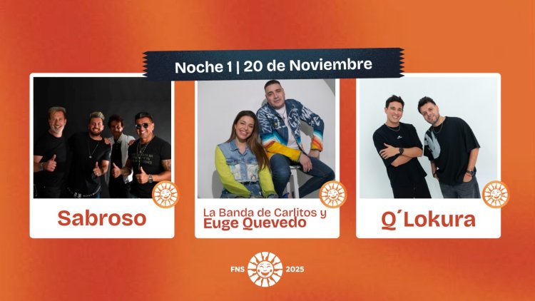 La Fiesta Nacional de Sol se enciende a pura alegría, cuarteto y baile