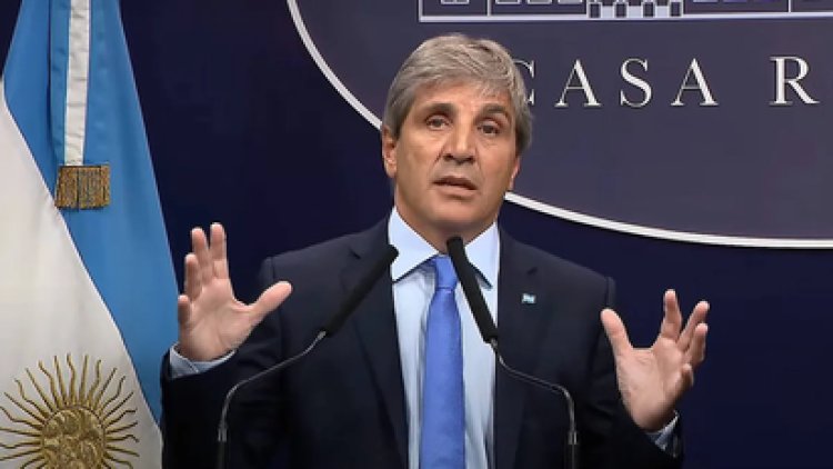 Luis Caputo: “Es posible que Argentina crezca hasta un 10% en 2026”