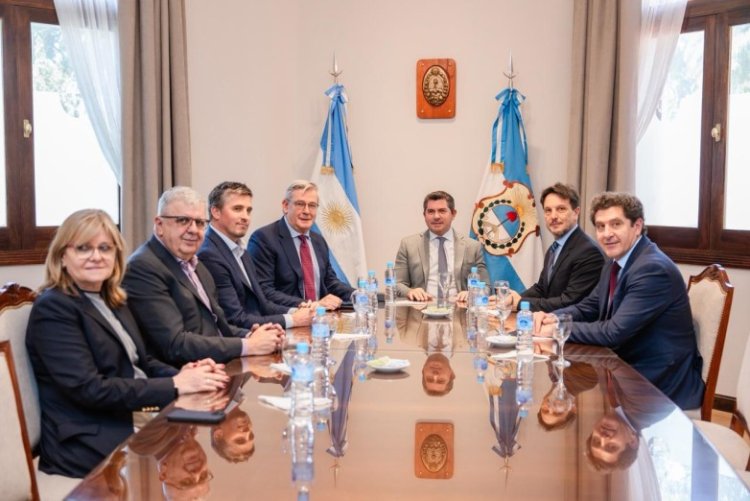 Orrego se reunió con la cúpula de Vicuña y destacaron la visión de desarrollo minero para San Juan