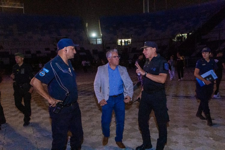 Así fue el operativo para garantizar la seguridad en la Fiesta Nacional del Sol durante el primer día
