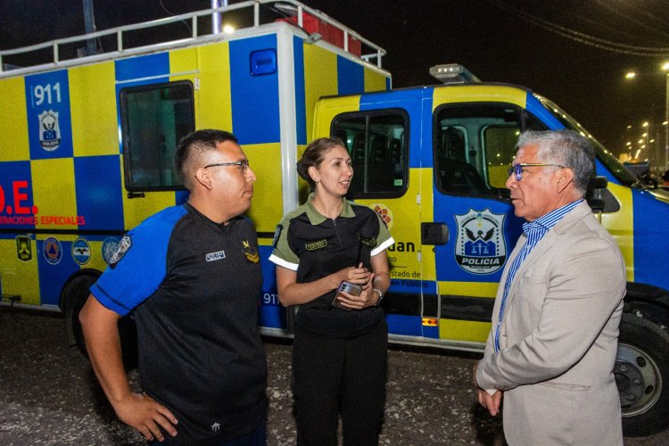 Así fue el operativo para garantizar la seguridad en la Fiesta Nacional del Sol durante el primer día