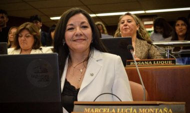 Marcela Montaña juró como diputada provincial
