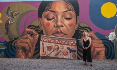 Mercedes Yacante, ganadora de la Convocatoria Mural 2025