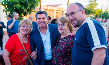 Con el apoyo de Provincia, Rivadavia inauguró el pavimento de villas Doncel y Seminario