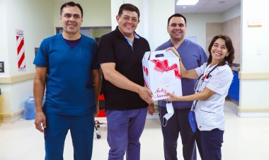 El intendente Matias Espejo visitó las guardias de Servicios Esenciales