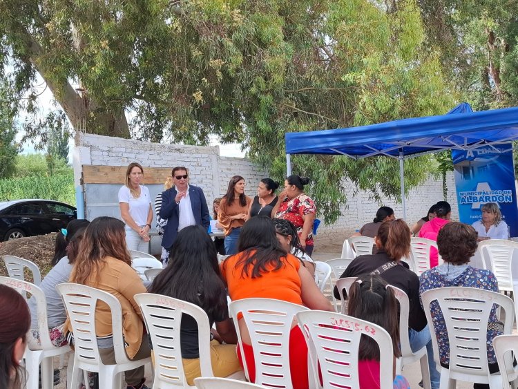 El  Intendente Juan Carlos Abarca, vistó el operativo "Tu Salud Primero"