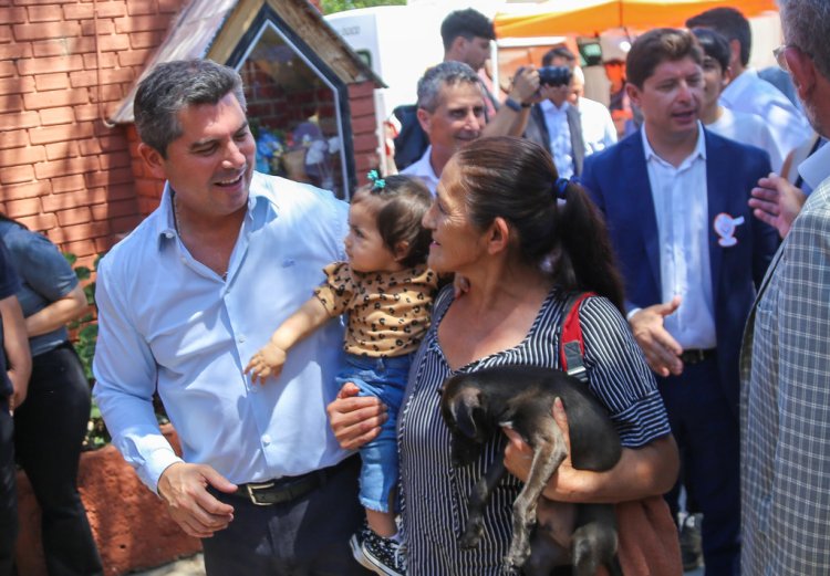 San Juan Cerca cerró su recorrido anual en Santa Lucía y Orrego visitó el operativo