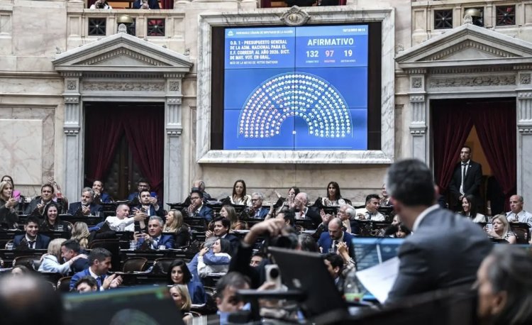 El oficialismo logró aprobar el Presupuesto en Diputados