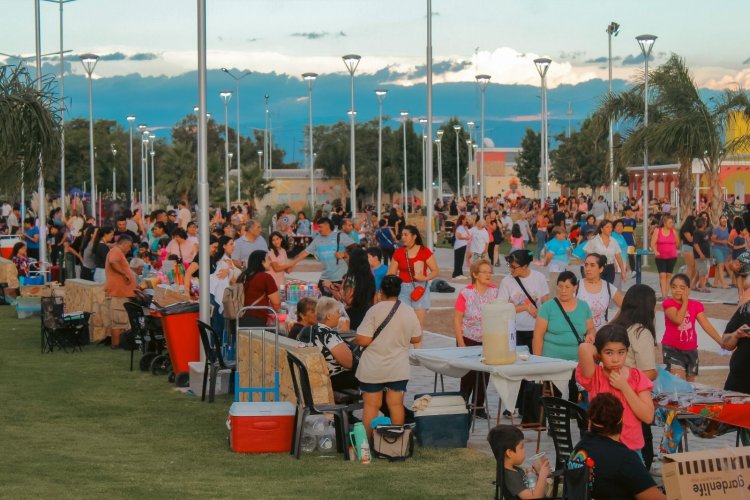 Chimbas cerró los festejos por sus 112 años con una multitudinaria jornada en el Parque