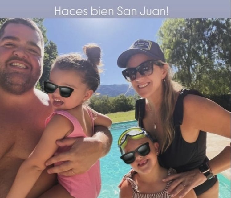 Barassi paso la Navidad en San Juan