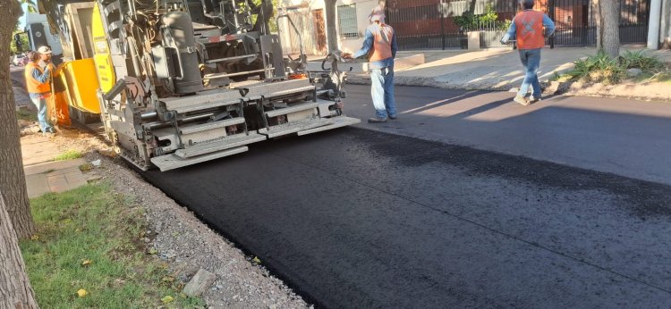 Más conectividad y seguridad para los vecinos: la calle Entre Ríos ya luce renovada