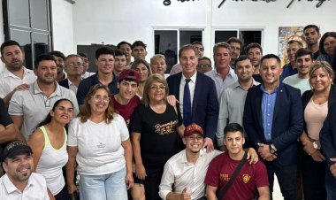 Santilli visitó San Juan y mantuvo un encuentro con autoridades de La Libertad Avanza San Juan