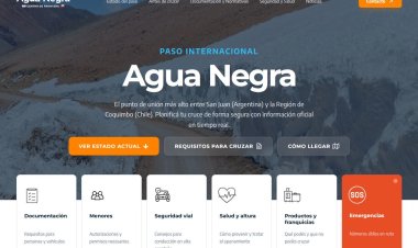 El Ministerio de Gobierno presentó la web oficial de Agua Negra