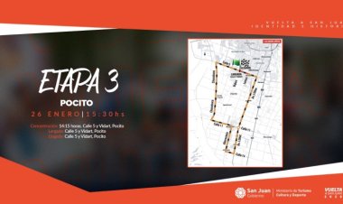 Vuelta a San Juan 2026: información de la Etapa 3