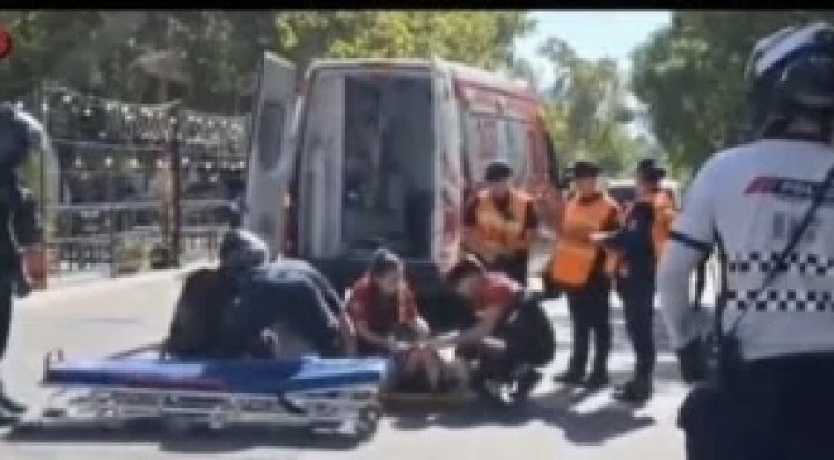 Una mujer fue atropellada por un auto frente al Correo Argentino