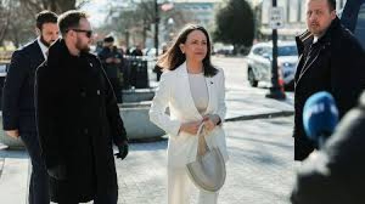 Donald Trump recibió a María Corina Machado en la Casa Blanca