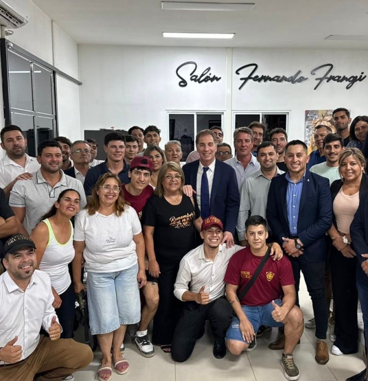 Santilli visitó San Juan y mantuvo un encuentro con autoridades de La Libertad Avanza San Juan