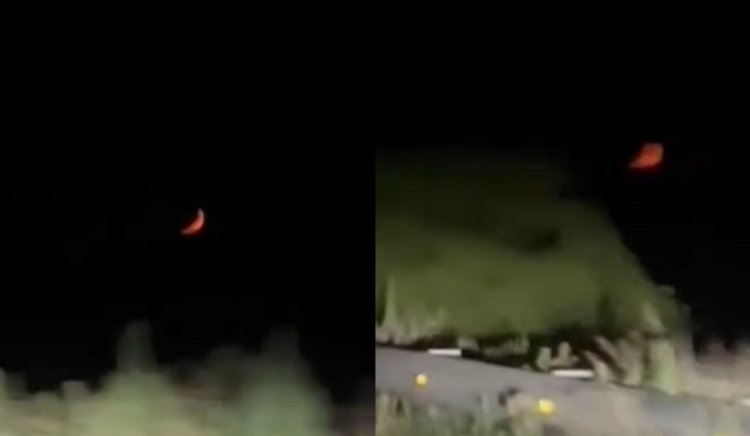 Misterio en la ruta: filmaban la luna y vivieron una escalofriante experiencia paranormal