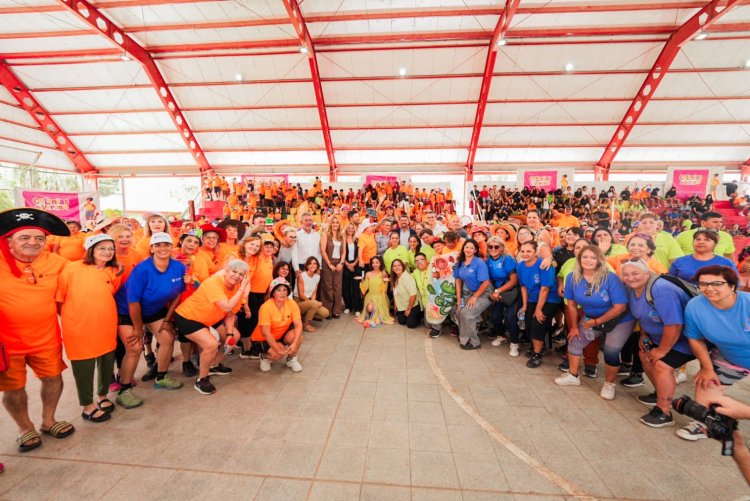 Orrego visitó una colonia de verano en Rawson y destacó el valor social del programa