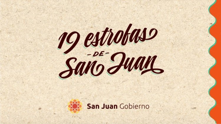 San Juan tiene 19 estrofas: una propuesta artística para conmemorar los aniversarios departamentales