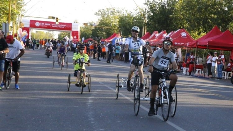 Comienza la 7°edición de la Vuelta Inclusiva en San Juan