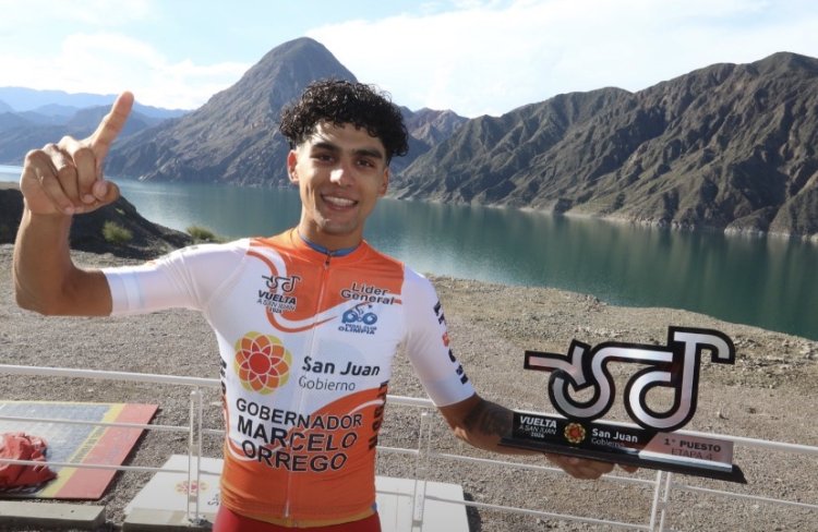 Tomás Contte es el nuevo líder de la Vuelta a San Juan