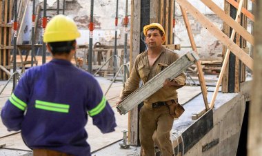La venta de insumos para la construcción cayó fuerte en enero