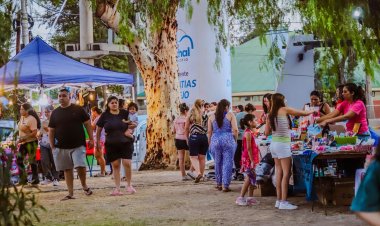 La Plaza René Favaloro fue el escenario de la primera edición del Emprende Fest en Jachal