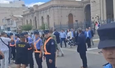 La vicepresidenta Victoria Villarruel llegó a La Rioja para asistir a la Chaya