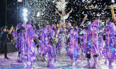 Chimbas inició el Carnaval con un colorido y alegría inigualable