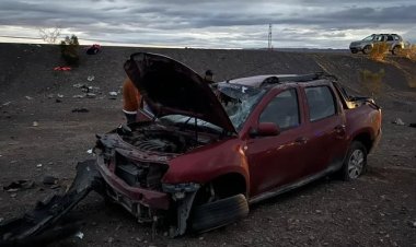 Una mujer muere tras volcar sobre la Ruta Nacional 40, cerca de la villa cabecera de Jáchal