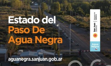 Conoce el estado del Paso de Agua Negra