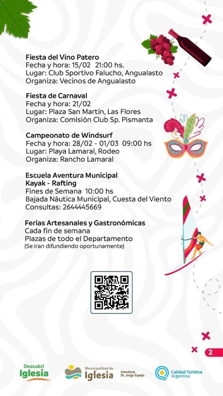 Febrero llega con todo en Iglesia