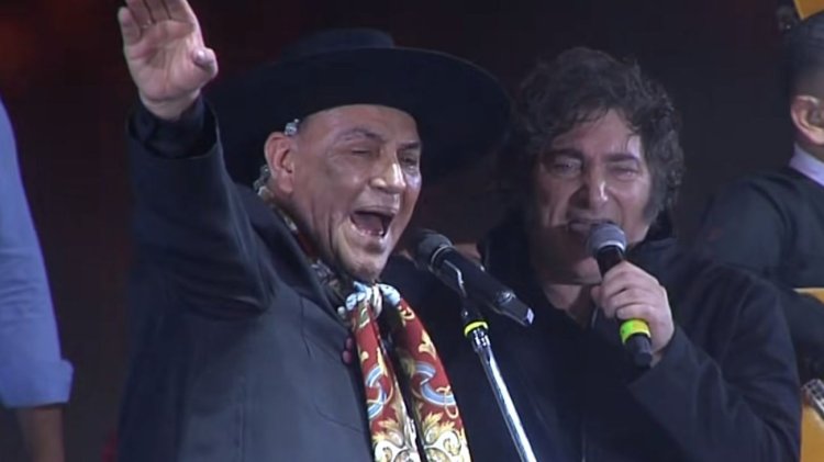 El Chaqueño contó por qué invitó cantar a Javier Milei