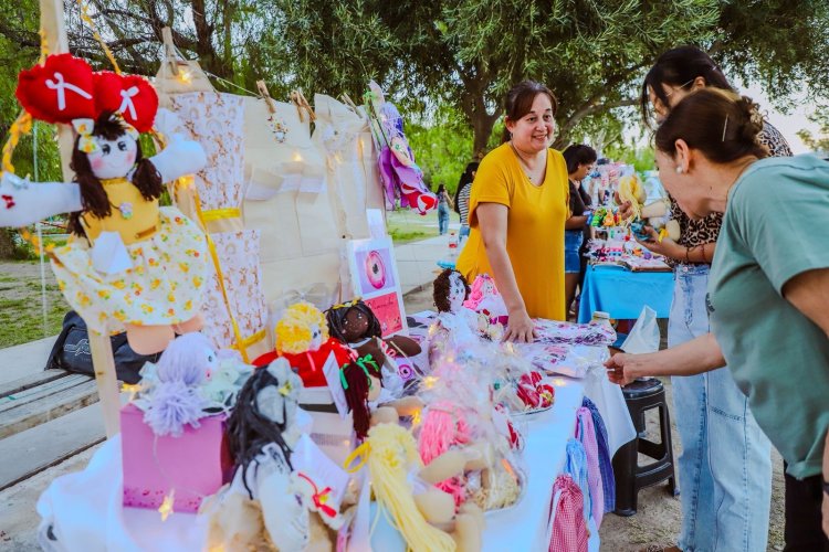 La Plaza René Favaloro fue el escenario de la primera edición del Emprende Fest en Jachal