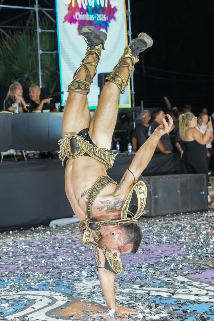 Chimbas inició el Carnaval con un colorido y alegría inigualable