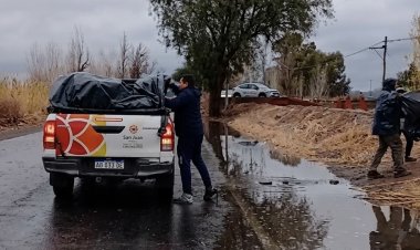 El gobierno asistió a 80 familias tras las lluvias